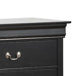 Elegant Traditional Storage Dresser - Black