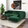 Brooke - Sectional Sofa Right Facing - Green - Image 10