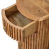 Soba - Bedside Table, 4 Drawer - Oak - Image 5