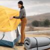 Memory Foam Camping Mattress With Water Resistant Zipper Cover - Gray - Image 9