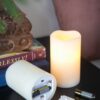 LED Candles With Remote Timer (Set of 3) - Ivory - Image 4