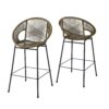 Ferrara - Outdoor Patio Barstool (Set of 2) - Green - Image 2