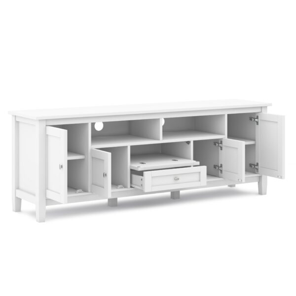 Warm Shaker - TV Media Stand - White