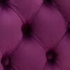 Swivel Velvet Barstools, Adjusatble Seat Height 1712PP (Set of 2) - Purple - Image 10