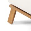 Paloma - Loveseat And Coffee Table Set With Adirondack Design Acacia Wood And Waterproof Fabric - Teak / Beige - Image 16