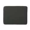 Upholstered Ottoman With Tapered Legs - Dark Gray - Image 6