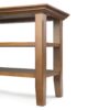 Acadian - Narrow Side Table - Light Golden Brown - Image 7