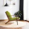 Connor - Lounge Chair - Pistachio Green - Image 3