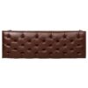 Bedroom End Of Bed Bench Tufted Upholstered End Of Bed Bench End Of Bed Entrance Shoe Bench, 60" With Nailhead Trim And Shelf Bedroom Upholstered Leather Bench Living Room Shoe Rack Footstool - Dark Brown - Image 10