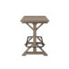 Benti - Bar Height Trestle Table - Brown - Image 3