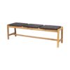Cambria - Rustic 3 Seater Bench - Teak - Image 5