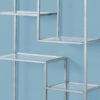 Bookshelf, Bookcase, Etagere, For Office, Contemporary & Modern - Silver - Image 2