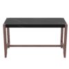 Counter Height Bar Table, Faux Marble Dining Table For Kitchen, Living Room, Or Balcony - Black - Image 10