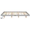 Queen Size Floating Bed With Led Lights Underneath, Modern Queen Size Low Profile Platform Bed With Led Lights - Gray - Image 8