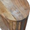 Ariella - Single Shelf Nightstand - Oak - Image 5