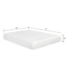 10" Plush Gel Memory Foam Mattress For Full Size Bed With Cooling Technology Aloe Vera Cover - White - Image 4