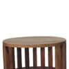 Ariella - Double Shelf Nightstand - Oak - Image 6