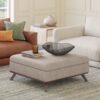 Owen - Square Coffee Table Storage Ottoman - Natural - Image 8