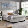 Hartfried - Queen Size Upholstered Storage Bed - Beige - Image 20