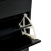 Shoe Cabinet, Shoe Storage Shelves - Black - Image 4