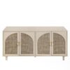 4 Door Cabinet, Suitable For Bedroom - Natural - Image 8