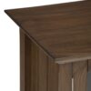 Bedford - Low Storage Media Cabinet - Rustic Natural Aged Brown - Image 4