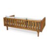Claremont - 3 Seater Daybed With Water Resistant Cushions - Teak - Image 6