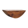 Crescent Floating Wall Shelf - Brown - Image 7