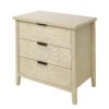 3 Drawer Cabinet, American Furniture, Suitable For Bedroom, Living Room, Study - Natural - Image 8