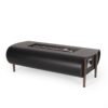 Vernon - Rectangle Fire Pit 50, 000 Btu - Dark Gray - Image 9
