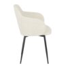 Boyne - Contemporary Chair (Set of 2) - Black / Cream - Image 3