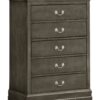 Traditional Style Storage Chest - Gray - Image 5