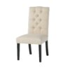 Harding - Tufted Dining Chair (Set of 2) - Natural - Image 7