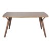 Folia - Mid-Century Modern Dining Table - Walnut - Image 5