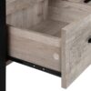 TV Stand, Console, Media Entertainment Center, Storage Drawers, Elegant Design - Taupe - Image 7