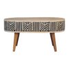 Inlay - Edessa Bone Coffee Table - Oak - Image 2