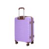 5 Piece Set (20"24"28 +A Travel Bag And A Toiletry Bag), Pp Hardshell Carry On Luggage Set With Tsa Lock Carry On Suitcase Luggage Durable Suitcase - Purple - Image 18