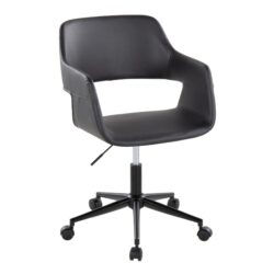 Margarite - Contemporary Task Chair - Black