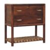 Regency - Woven 2 Drawer Nightstand - Brown - Image 2