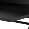 Computer Desk For Home Office, Laptop, Storage Shelves, Modern - Black - Image 6