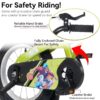 Fkznpj - 18" Sporty Kids Bike With Training Wheels And Stand Adjustable Saddle Suitable For Boys And Girls Aged 5 - 10 Years Tall Height 39 - 49" Available In A Variety Of Colors - Green - Image 6