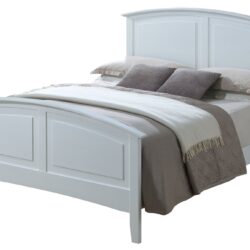 Full Bed - White