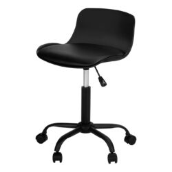 Office Chair, Adjustable Height, Swivel, Ergonomic, Contemporary & Modern - Black