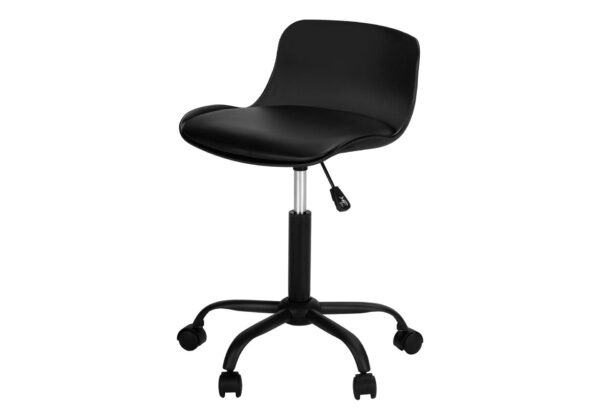 Office Chair, Adjustable Height, Swivel, Ergonomic, Contemporary & Modern - Black