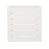 Aluminum Outdoor Side Table, C Shaped End Table, Outside Small Table For Patio - White - Image 9