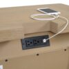 Clove - 3 Drawer Nightstand - Tan - Image 5