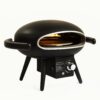 Gas Pizza Oven, Propane Outdoor Pizza Oven, Portable Pizza Oven For 12" Pizzas, With Gas Hose&Regulator - Black - Image 2