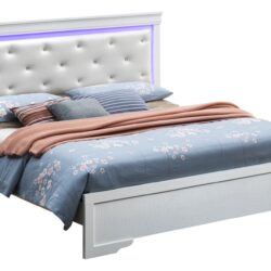 King Bed Elegant - Silver Champagne
