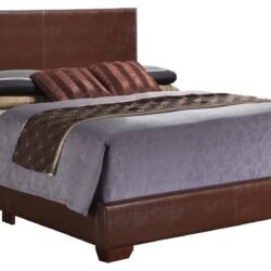 Aaron - Queen Bed - Light Brown