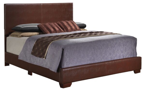 Aaron - Queen Bed - Light Brown